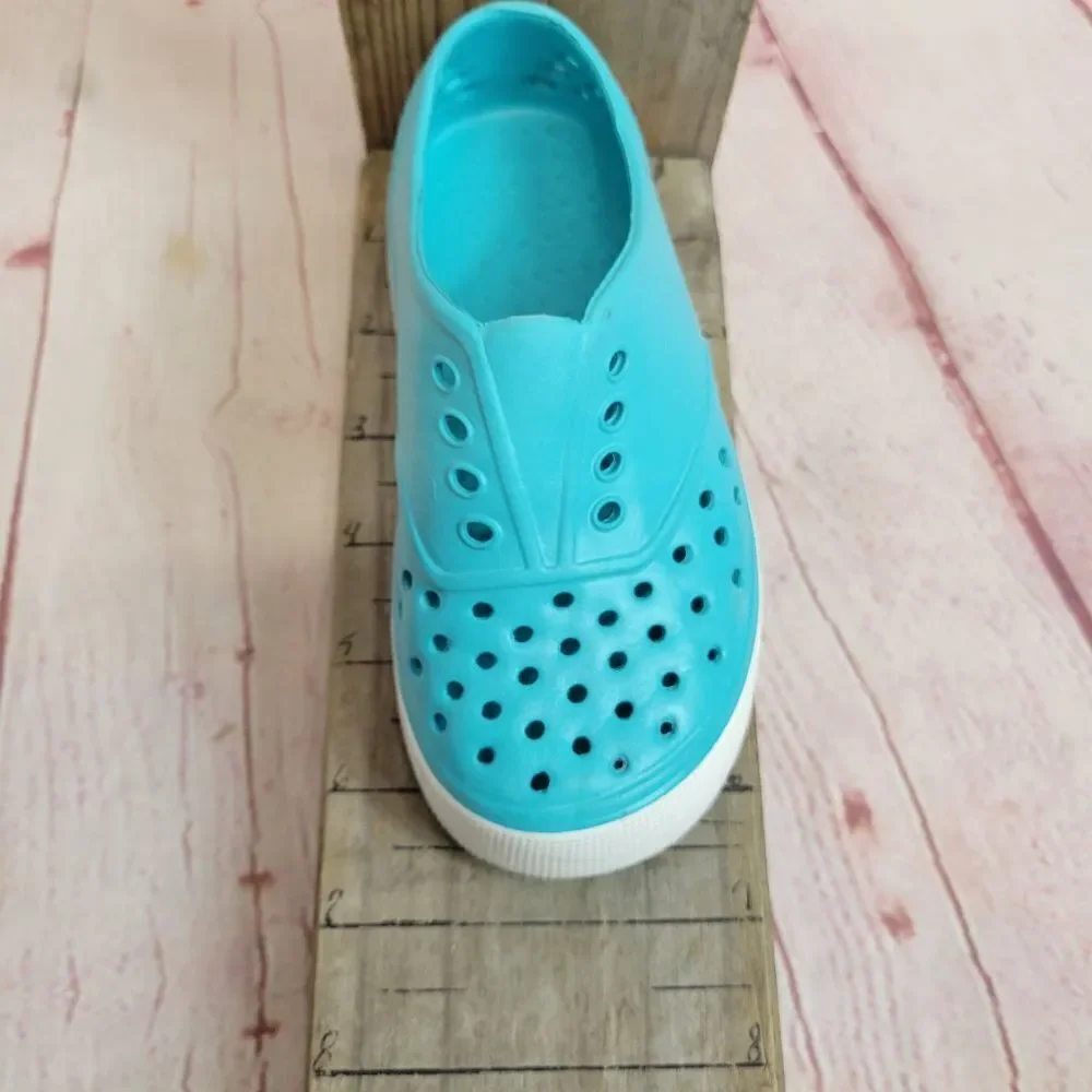 Turquoise Rubber sneakers 8